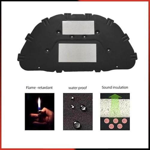 Coton isolant insonorisant de pare-feu BMW X1 contre le bruit moteur - 5