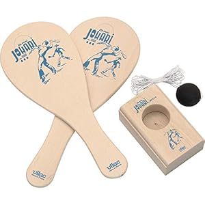 vilac jokari classique en hêtre massif jouet en bois jeux de plein air pour développer son adresse et sa dextérité pour les enfants à partir de 3 ans 4300, beige