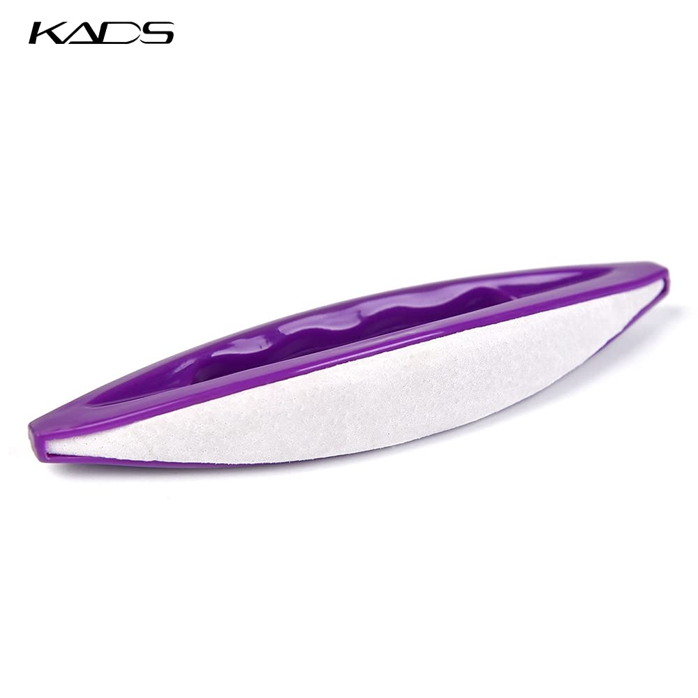 KADS Lot de 2 polissoirs à ongles en chamois pour ongles brillants et brillants