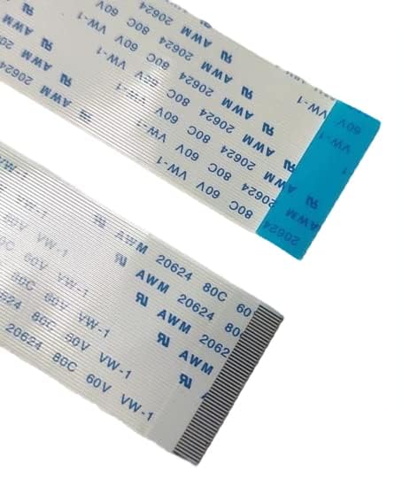 50 Pin 0.5 mm Pitch B-Type Reverse Side pin(200mm8-INCH) Length flat flexible FFC FPC LVDS Ribbon Wire Flat Cable for Module Camera digital camcorders laptops LCD TVs LCD monitorsetc(1Pcs)