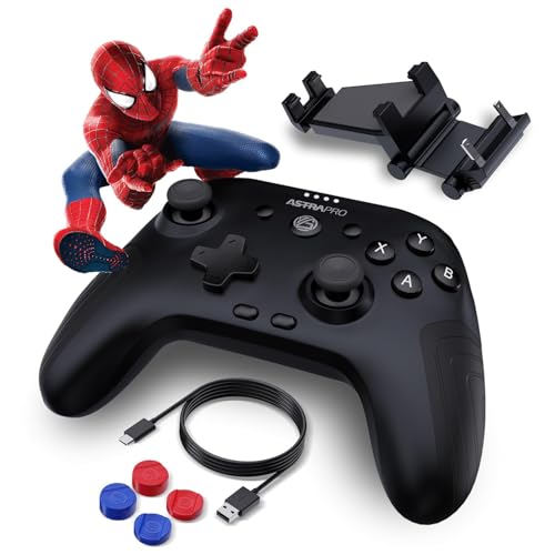 PG PROGAMR Bluetooth Gaming Controller – Wireless Rechargeable Gamepad with Enhanced Ergonomic Grip – Works with Windows, Android & PC as a Reliable controller for Smooth Gameplay