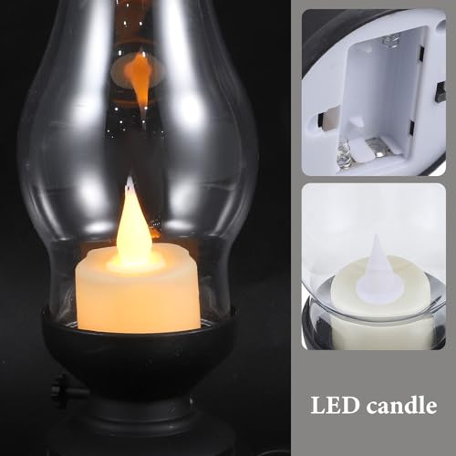 Linterna de queroseno LED sin batería para evitar cables en casa 4