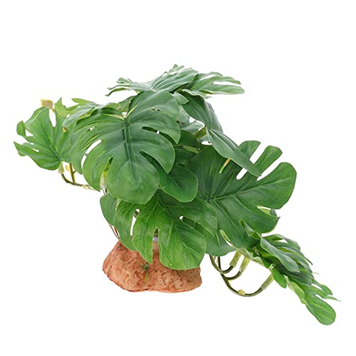 DRESSOOS Plante Artificielle Décorative pour Reptiles Idéale pour La Décoration De La Maison