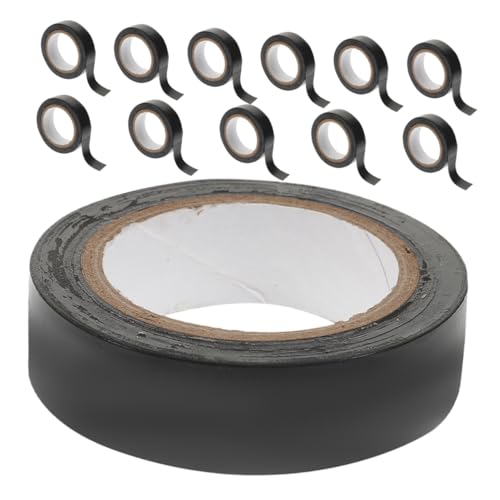 Veemoon X03 Isolierband 12 Rollen Schwarz