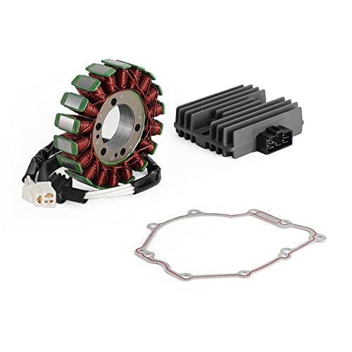 Artudatech Stator Regulator Rectifier Gasket Kit for Yamaha YZF R6 R6S RJ05 RJ09 2003-2009 OE Replacement Compatible with 5SL-81410 5SL-81960 5VX-15451
