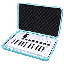 [Perfect Fit] We've specifically designed this case to fit your Arturia MiniLab 3 MIDI Controller. 15.8" L – 10" W – 2.6" H [Safe] Made of premium hard EVA and durable velvet materials,offers double protection against scratches, dents, bumps, and dro...