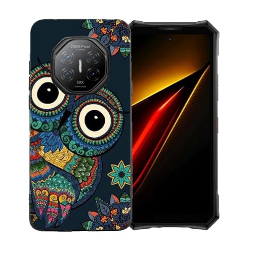 LCEHTOGYE �K�p Doogee S300 Plus�p�P�[�X�A�K�p Doogee S300 Plus (6,78")�ƌ݊����̂��钴���^�u���b�N�\�t�gTPU�V���R���Q���P�[�X�ی�J�o�[ - BST15