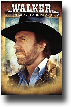 Poster di Walker Texas Ranger della Serie Televisiva, 28 x 43 cm, con  Ritratto di Chuck Norris e Cappello da Cowboy : Amazon.it: Casa e cucina
