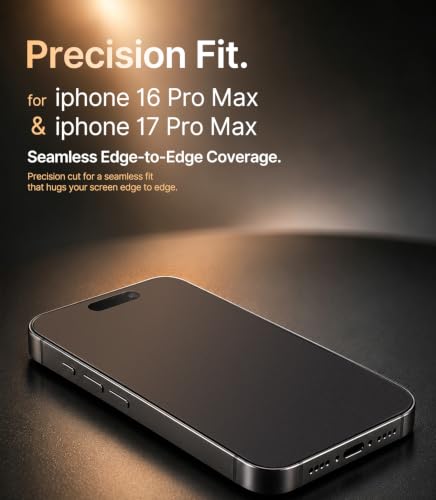 Image of EZ-GLAZ-3-Pack Matte Screen Protector for iPhone 16 Pro Max /17 Pro Max