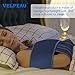 Velpeau Arm Sling for Sleep, Shoulder Immobilizer for Women & Men - Very Soft Sling for Rotator Cuff Tear, Fractured, Dislocation, Broken, Postoperative, Fits Left & Right (Blue, M: Bust 31.5-39.5″)