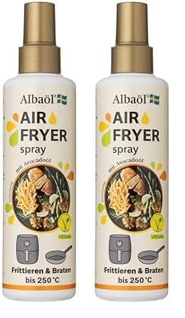 Product image of Albaöl Air Fryer Spray 190ml (1 x 190ml Flasche) (Packung mit 2)