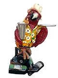 AFD Home Parrot Butler Statue Theme Decor