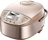 【Kein Anbrennen von Reis】: Dank dem antihaftbeschichteten und herausnehmbaren Innentopf brennt der Reis nicht an und der Midea Rice Cooker ist sehr einfach zu reinigen, auch wenn der Klebreis im Innentopf gekocht wird.