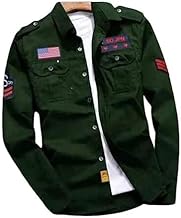 Men's Regular Fit Full Sleeve Summer wear Cotton Double Pocket Shirt for Men Availabel Size M=38, L=40, XL=42