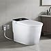Smart Toilet with Bidet, Bidet Toilet, Modern Smart Toilets, Inteligente Japanese Toilet Seat,Toilet with Bidet Built in, Tankless Electric Toilet With Auto Open/Close Lid, Warm Water, Heated Seat