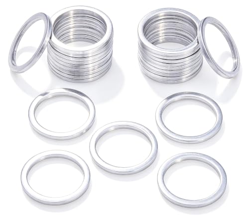 Image of 25PCS M16 Oil Drain Plug Gasket Crush Washer Seals Compatible with BMW Motorcycle and Auto for 07119963252
