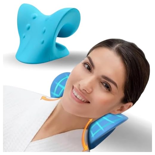 Dispositivo de tracción cervical, estirador de cuello, tracción cervical para relajación muscular, corrector de joroba de cuello para alivio del dolor de ATM, relajante de hombro, corrector de columna