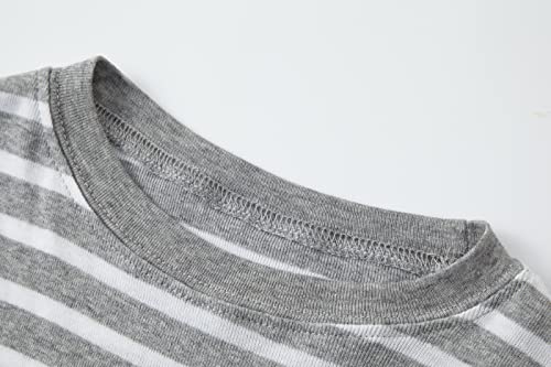 Family Feeling Little Big Boys Summer Pajamas Sets Short 100% Cotton Pjs4