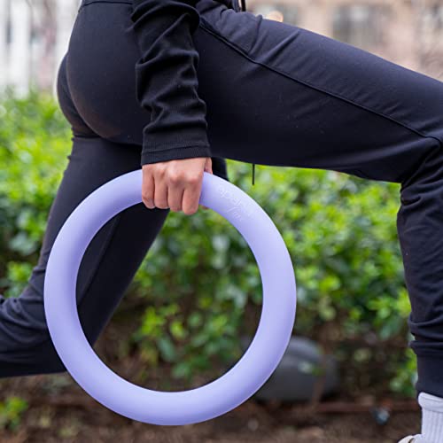 Apana-Yoga-Power-Ring-10-Pound-Strength-Workout-And-Training-Ring-Yoga-Dance-Pilates-Barre-Silicone-Ring-For-Workout-and-Toning