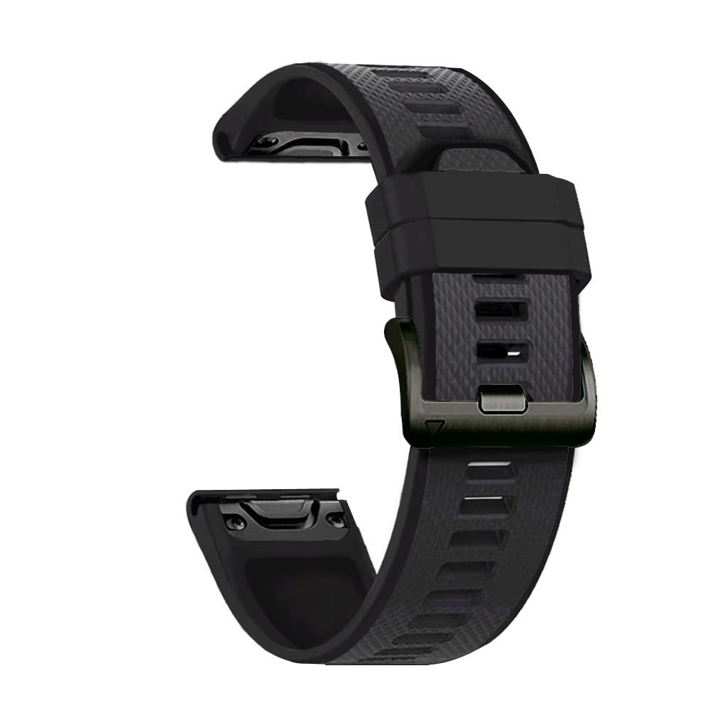 Muñeca de repuesto de silicona 26mm para solucionar correas rotas de Fenix 3 8