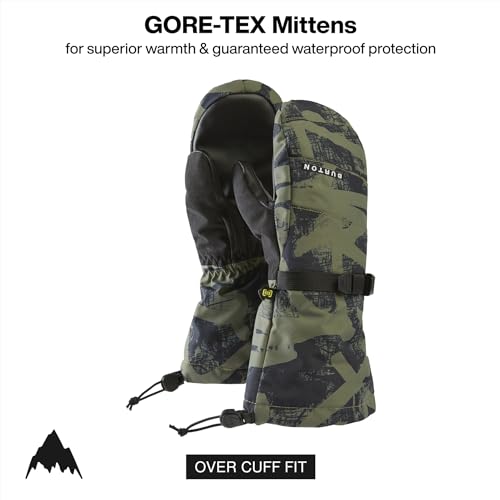 Image of Burton Kids' Gore-TEX Insulated Mittens - Waterproof Winter Snowboard Mittens for Boys & Girls