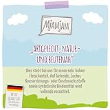 MjAMjAM - Premium Nassfutter für Hunde - schmackhafter Truthahn an leckeren Möhrchen, 6er Pack (6 x 400 g), getreidefrei mit extra viel Fleisch