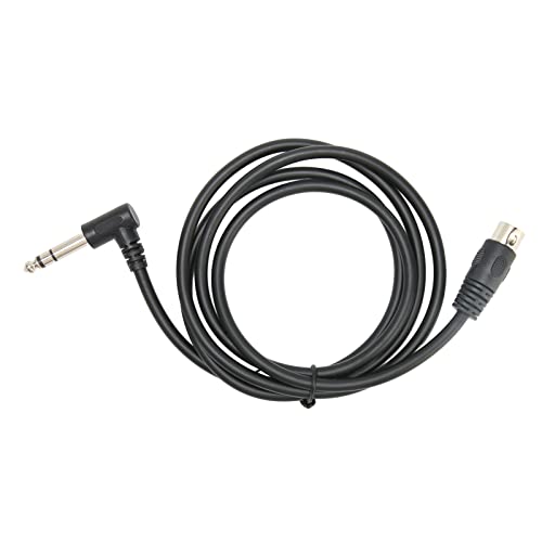 Câble 6,35 mm vers MIDI DIN 5 broches mâle coudé pour optimiser votre home studio photo