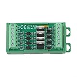 4-K SPS DC Eingang/Ausgang Modul, NPN Ausgang, 5A pro K, 12/24VDC, Optokoppler isoliert, UL94V-0 flammhemmendes Gehäuse für Indust