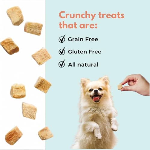 image for Meow Woof Freeze Dried Chicken Liver Dog Treats, Single Ingredient, Hi