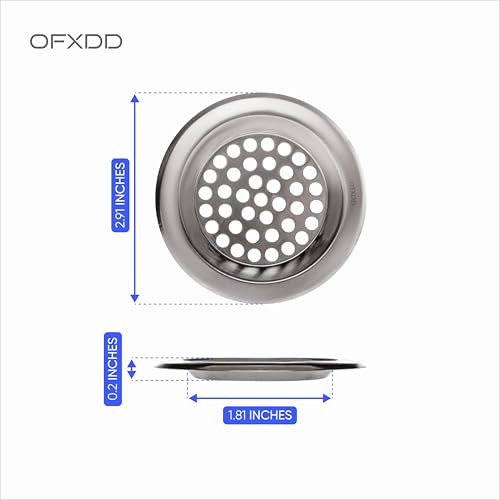 Colador para desagüe de ducha y cocina de acero inoxidable miniatura 5