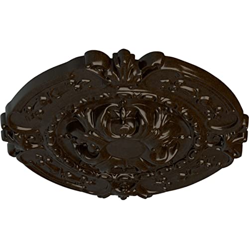 Image of Ekena Millwork CM17SOBZSDecorative Ceiling Medallions Modeled After Original Historical Patterns & Designs, Bronze