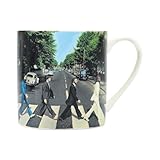 Half Moon Bay The Beatles Kaffeetasse Abbey Road Crossing Nue offiziell Weiß Boxed One Size