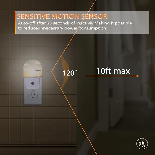 Image of Christian Dawn Cross Night Light,Night Lights Plug into Wall with Dusk to Dawn Sensor,Lamp for Bedroom Bathroom Hallway Nightlight for Women Girls