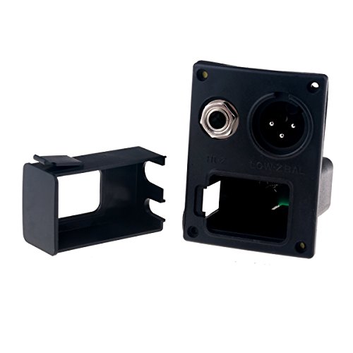 Musiclily Kit Equalizador com Afinador Captador Piezo de 4 Bandas EQ-LC4 para Violão