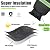 Outdoor Faucet Cover for Winter Freeze Protection, Pro 7.1" W x 9.8" H, Thickened Outside Garden Faucet Socks,Thickened AntiFrozen Waterproof Outdoor Faucet Protector, Set of 2 (Black)