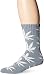 HUF Men's Glow in the Dark Plant Crew Sock
