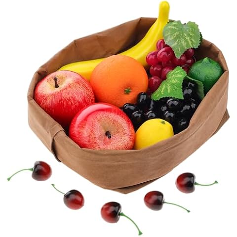 Funzhan 14pcs Realistic Artificial Fruits Cover