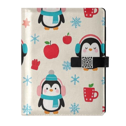 Carnet de notes pingouin mignon en cuir, le cadeau idéal pour la rentrée