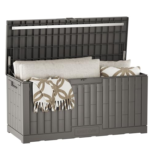 East Oak 120-Gallon Waterproof Outdoor Storage Box