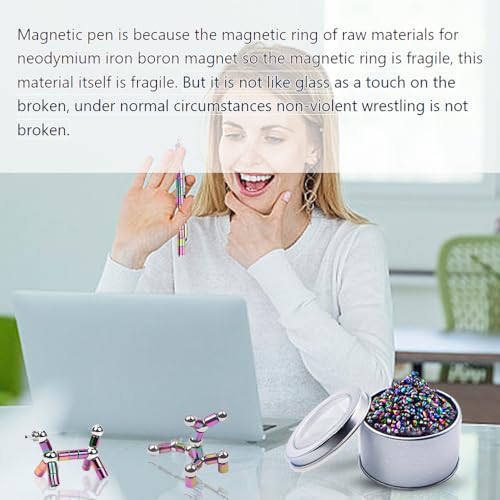 Mungersey Fidget Toys Adults Set Over 600+Pcs Magnetic Balls And Fidget Pen With Gift Box For Cool Stuff thumb #5