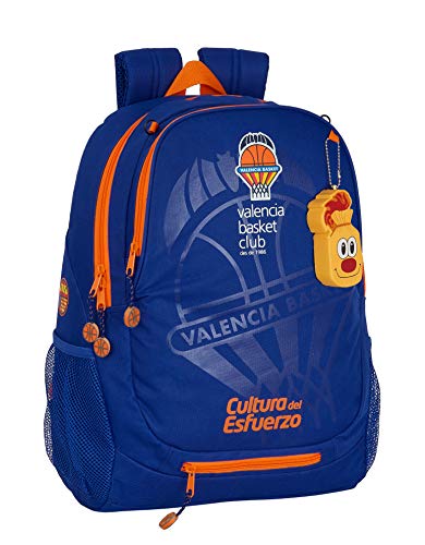 Mochila Valencia Basket Safta infantil unisex resistente para deporte 4