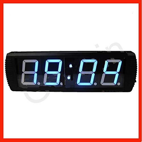Horloge murale LED numérique Gowe avec écran 4 chiffres à 7 segments