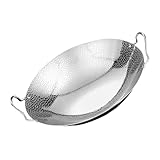 SEWOART Olla De Cocina De Acero Inoxidable 26 Cm, Utensilio Multifunción Para Exteriores