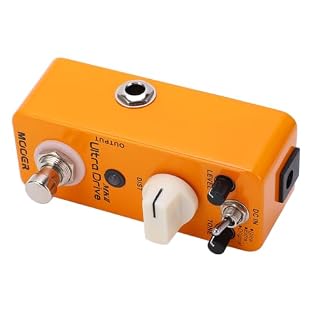 [CLASSIC ROCK SOUND] Experience the power and nostalgia of classic rock sounds from the 70s with the Ultra Drive Distortion Pedal. Its original mode delivers a low noise distortion tone that can take you back in time and energize your performances wi...