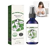 Breastfeeding Pump Spray & Nipple Cream Breast-Feeding,Moisturizing Repairing Nipple Shields for Breastfeeding,Breast Cream Hydrating Nipple Guards Breastfeeding,Breast Milk Care,Non-Greasy Spray