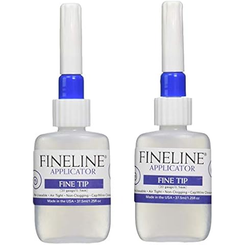 Fineline Applicators 20 Gauge Applicators & Bottles - Empty, pack of 2 Cover