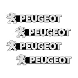 bluetooth lautsprecher logo Paket enthalten:4 Stück JRZCXGZX 4pcs Auto Lautsprecher Audio Aluminium Abzeichen Emblem Aufkleber für Peugeot GT 307 206 308 407 207 3008 208 4008 5008 Auto Zubehöre