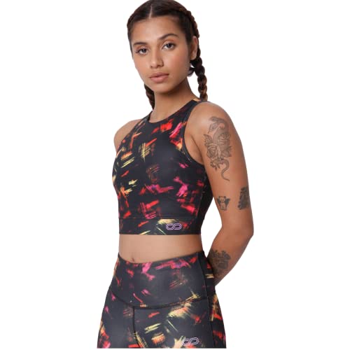 Image of Silvertraq Women's Padded Cross Back Crop Top