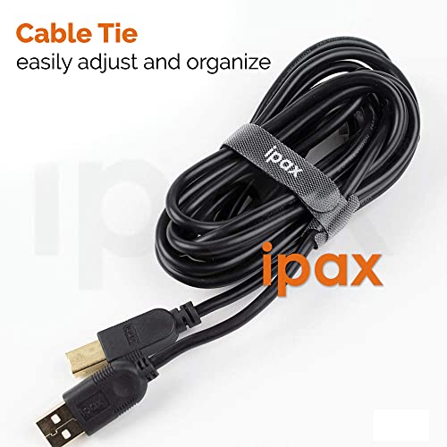 Ipax 10 Ft Long Pure Copper Hi-Speed Usb 2.0 Cable Compatible With Epson Et-8550 Et-2720 Et-2850 Canon Pixma G7020 Hp Brother Printer Audio Interface #TOP5