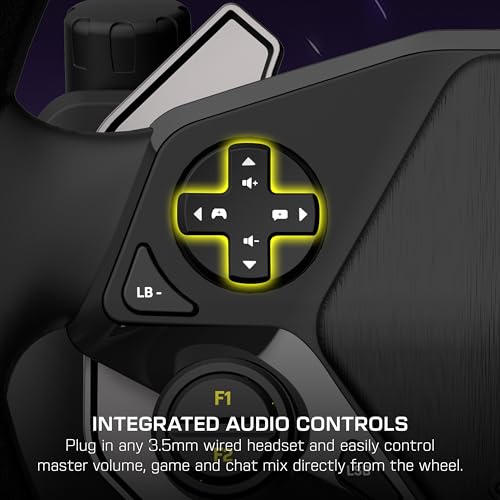 Turtle Beach Racer Système de volant de course sans fil sous licence officielle pour Xbox w/connexion sans fil fiable et jusqu'à 30 h d'autonomie pour Series X et S, Xbox One et PC